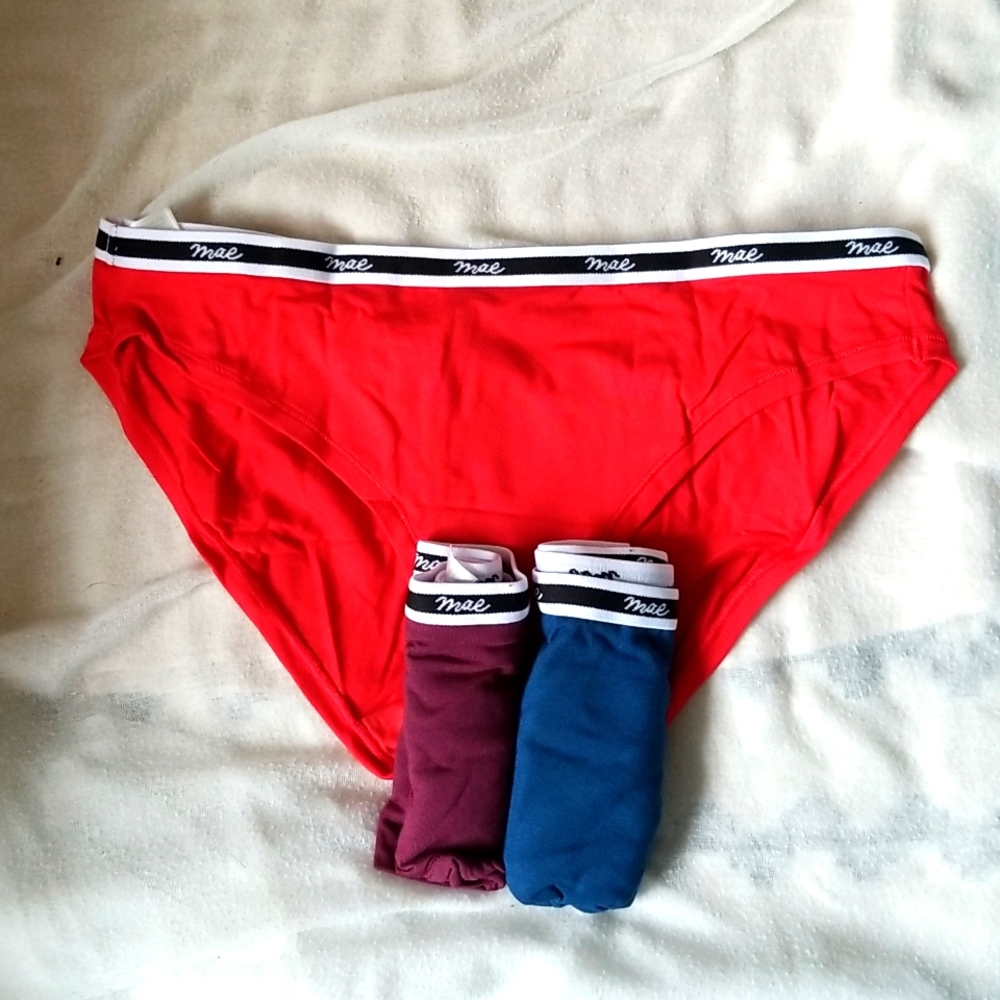 Three pair of ladies panties